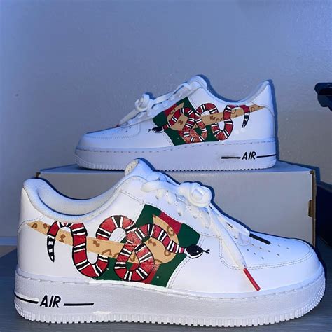 gucci air force custom|custom made gucci shoes.